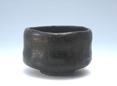 長次郎　黒茶碗　伊勢海